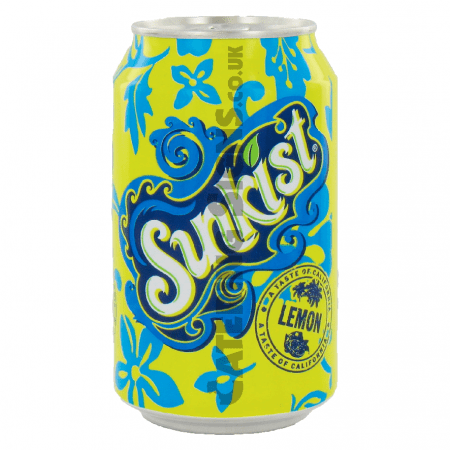 Sunkist Lemon Can