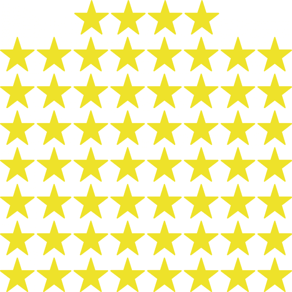 60x 80mm Stars - Image 3