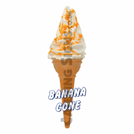 Banana - Single Cone