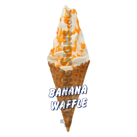 Banana - Waffle Cone