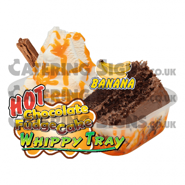 Banana - Chocolate Cake Tray