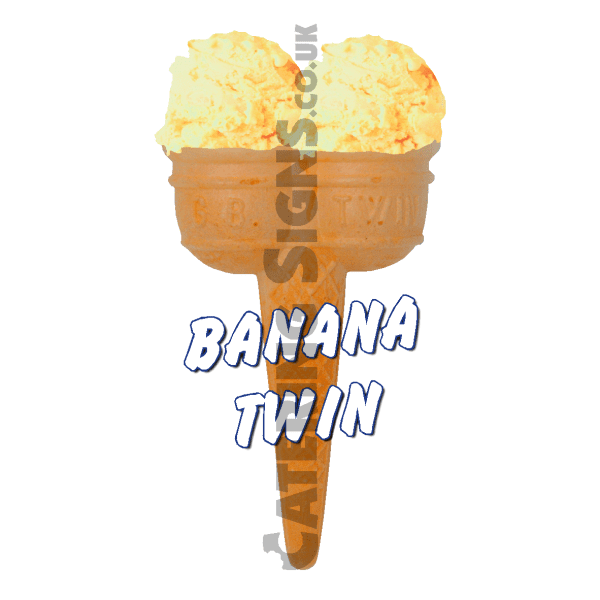 Banana Twin Scoop