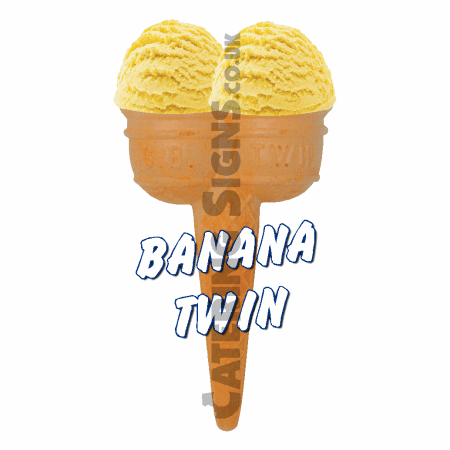 Banana Twin Scoop