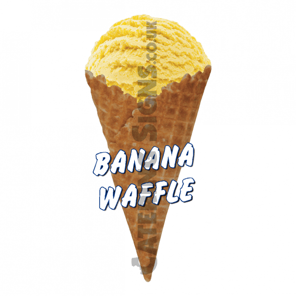Banana Waffle Scoop