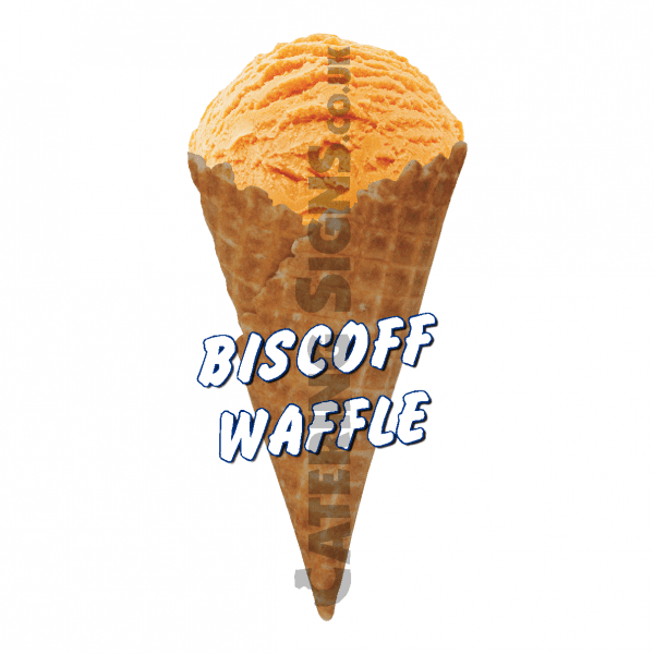 Biscoff Waffle Scoop