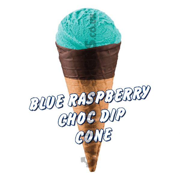 Blue Raspberry Choc Dip Scoop