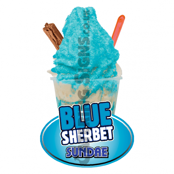 Blue Sherbet - Sundae