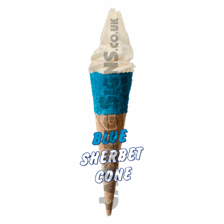Blue Sherbet Cone