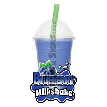 Blueberry Milkshake