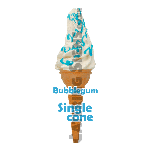 Bubblegum - Single Cone