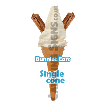 Bunnies Ears - Single Cone