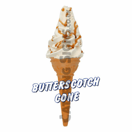 Butterscotch - Single Cone
