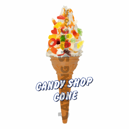 Candy Shop - Single Cone