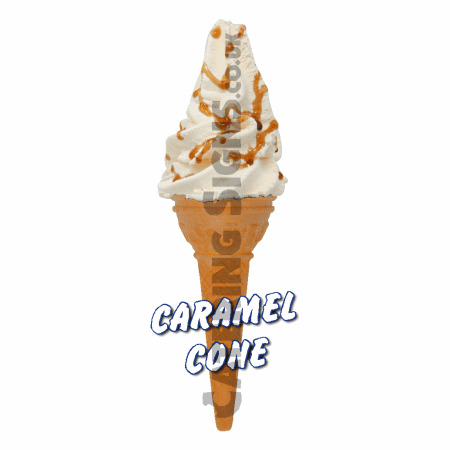 Caramel - Single Cone