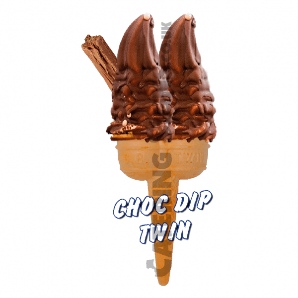 Choc Dipped - Twin Cone - Image 2
