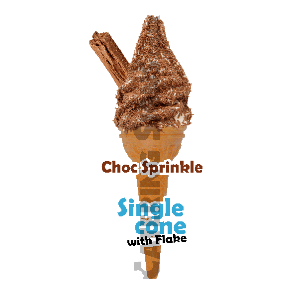 Chocolate Sprinkles - Single Cone - Image 2