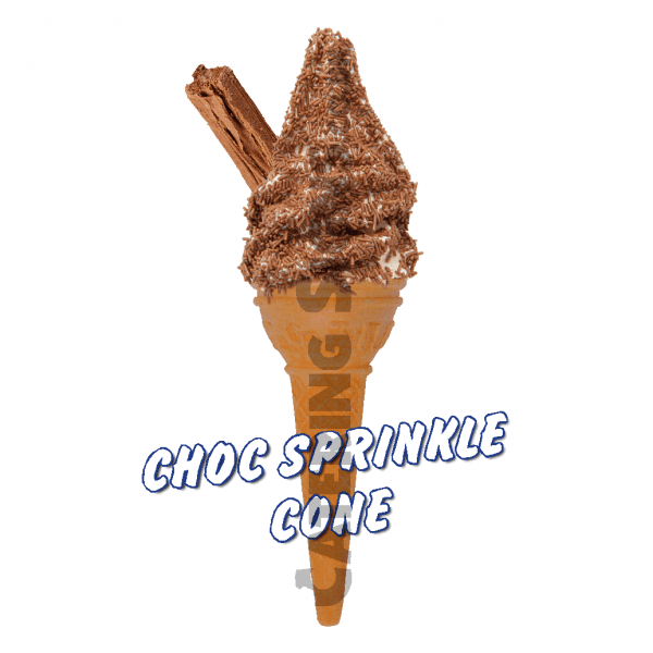 Chocolate Sprinkles - Single Cone - Image 2