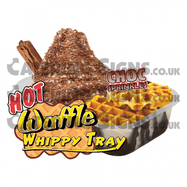 Chocolate Sprinkles - Waffle Tray