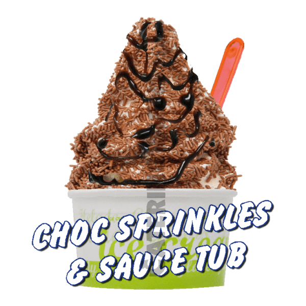 Choc Sprinkles & Sauce - Tub