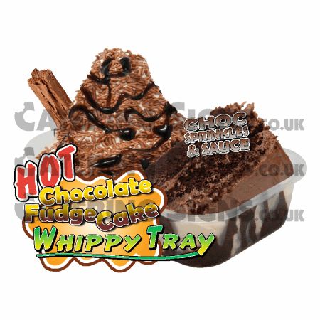 Choc Sprinkles & Sauce - Chocolate Cake Tray