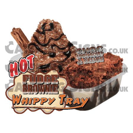 Choc Sprinkles & Sauce - Brownie Tray