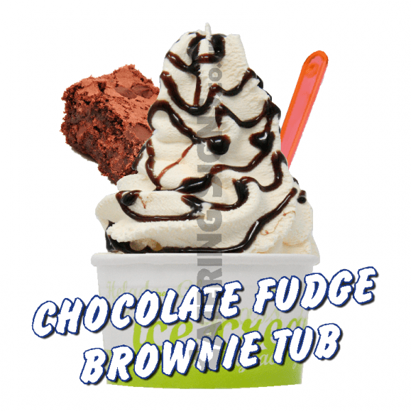 Chocolate Fudge Brownie - Tub - Image 3