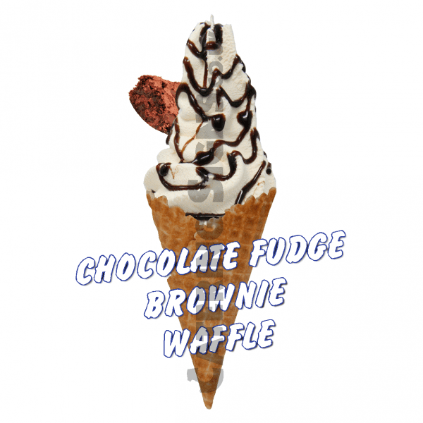 Chocolate Fudge Brownie - Waffle Cone - Image 3