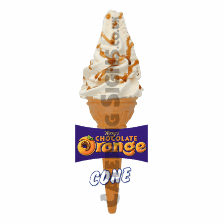 Chocolate Orange - Single Cone