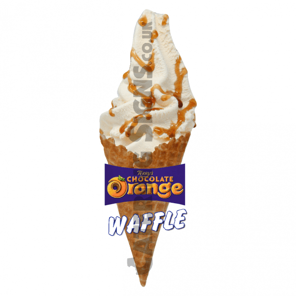 Chocolate Orange - Waffle Cone
