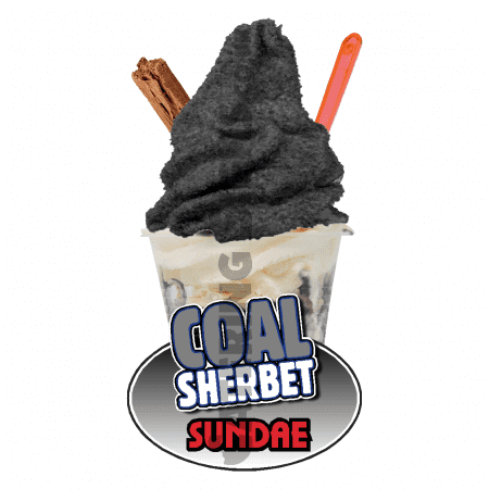 Coal Sherbet - Sundae