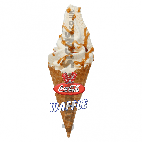 Coca Cola - Waffle Cone