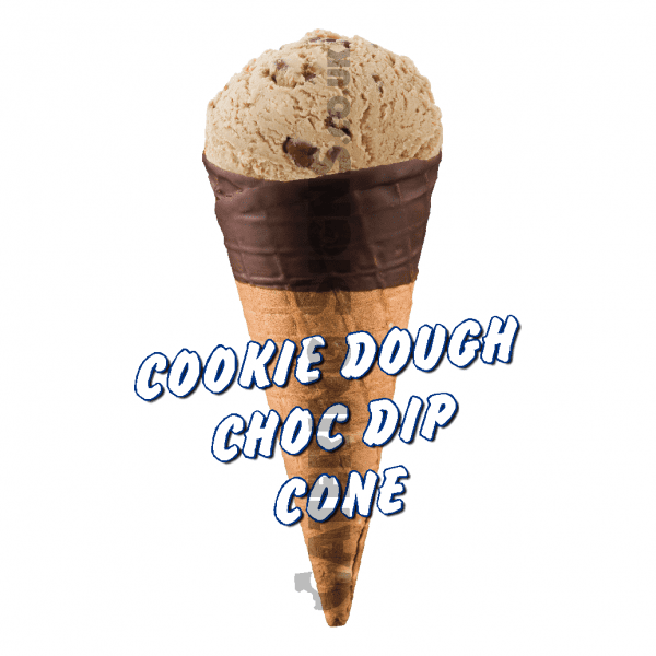 Cookie Dough Choc Dip Scoop