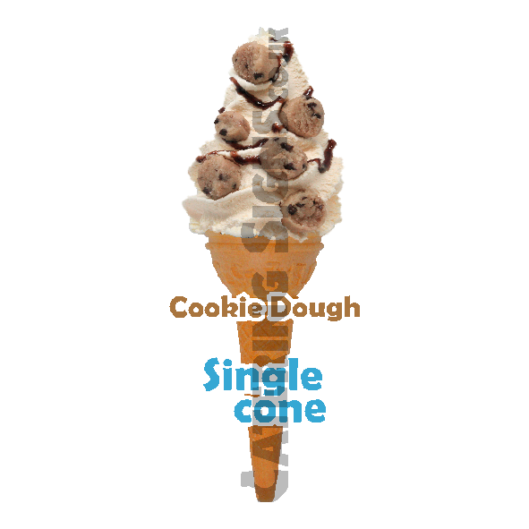 Cookie Dough - Single Cone - Image 3