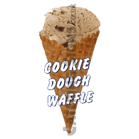 Cookie Dough Waffle Scoop