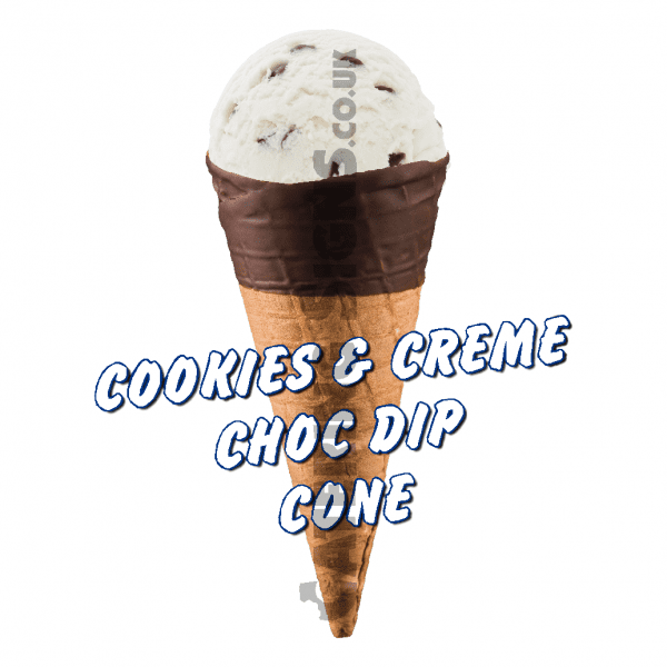 Cookies & Creme Choc Dip Scoop