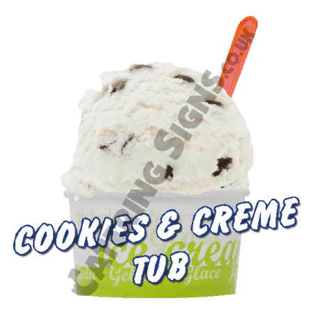 Cookies & Creme Tub Scoop