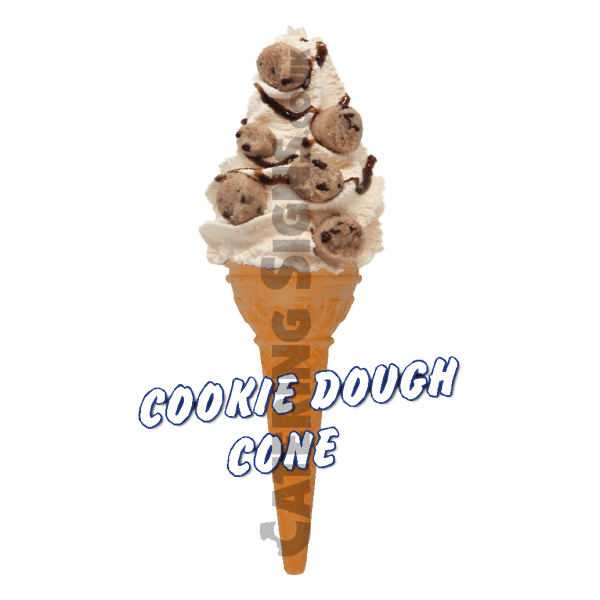 Cookie Dough - Single Cone - Image 3
