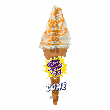 Creme Egg - Single Cone