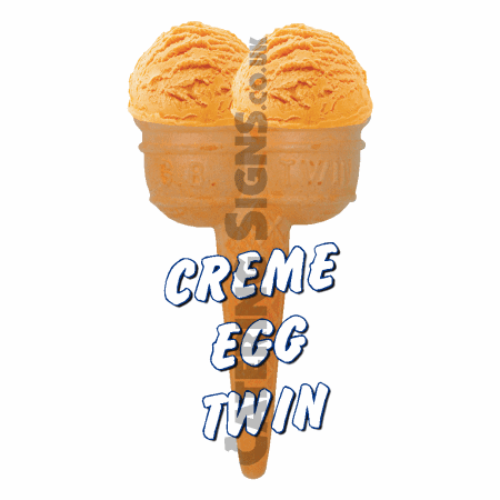 Creme Egg Twin Scoop