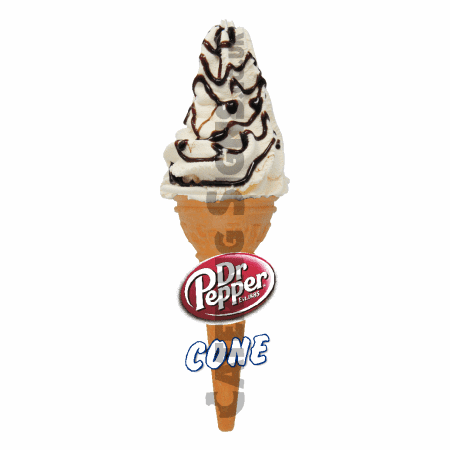 Dr Pepper - Single Cone