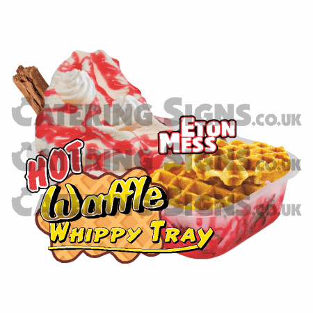 Eton Mess - Waffle Tray