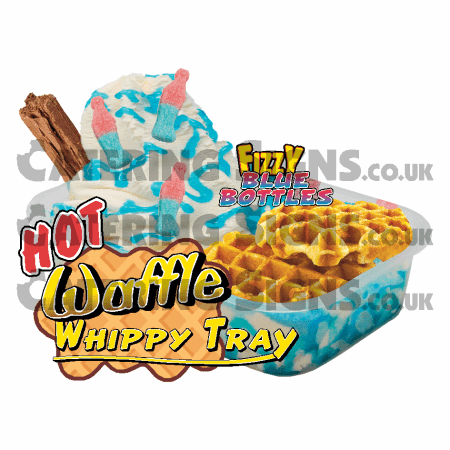 Fizzy Blue Bottle - Waffle Tray