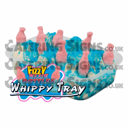 Fizzy Blue Bottles - Tray
