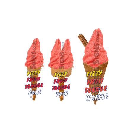 Fizzy Fruit Tongues - Set