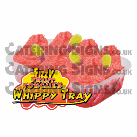 Fizzy Fruit Tongues - Tray