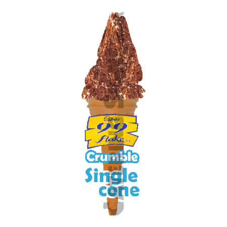 Flake Crumble - Single Cone