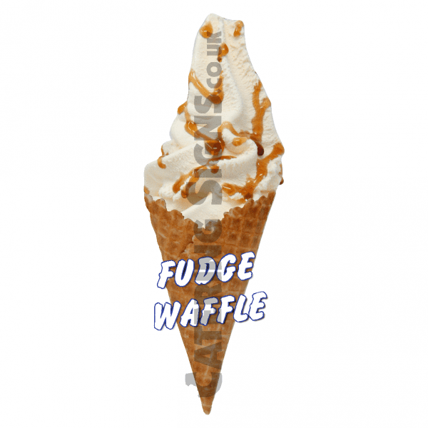Fudge - Waffle Cone