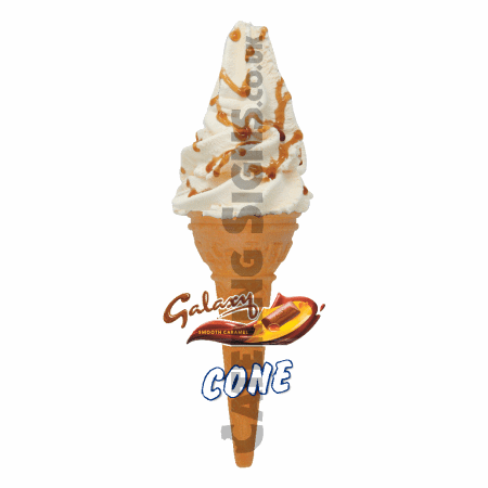 Galaxy Caramel - Single Cone