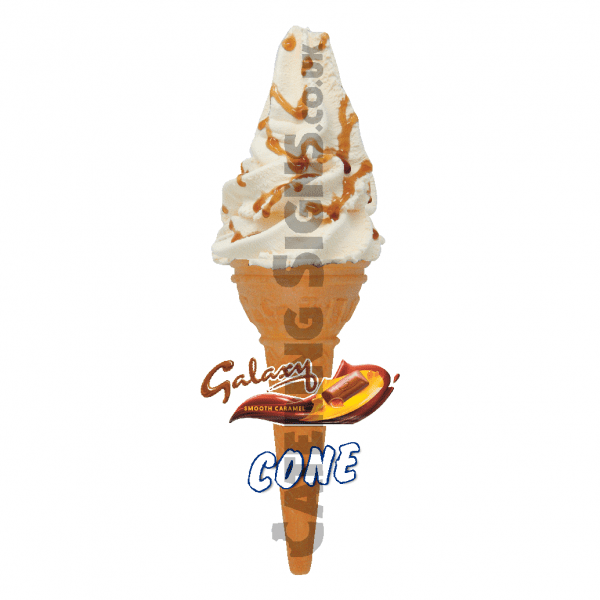 Galaxy Caramel - Single Cone