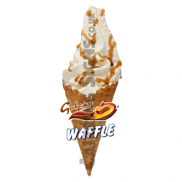 Galaxy Caramel - Waffle Cone